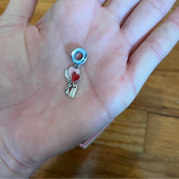 NEW NEVER USED Pandora Happy Bday Balloon Dangle Charm - Picture 8 of 10